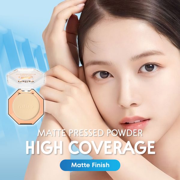 High Coverage Fine Matte Pressed Powder - Image 3