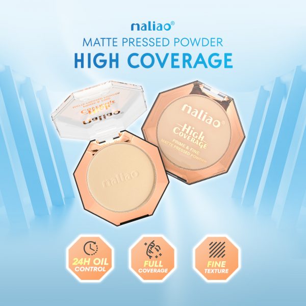High Coverage Fine Matte Pressed Powder - Image 2