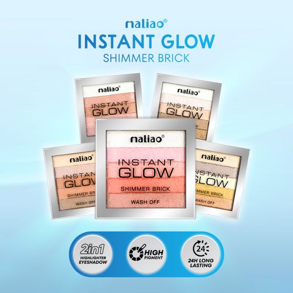 Maliao Instant Glow Shimmer Brick Powder - Image 2