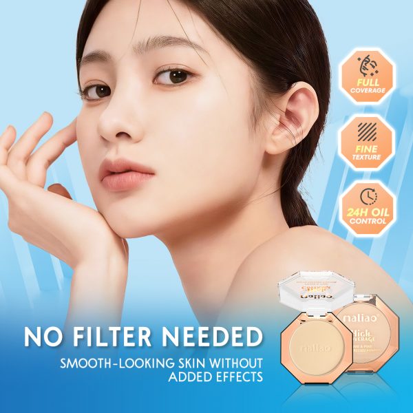 High Coverage Fine Matte Pressed Powder - Image 4