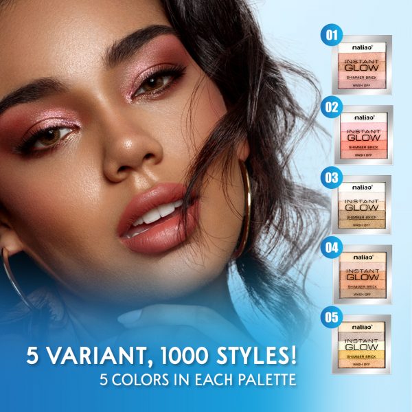Maliao Instant Glow Shimmer Brick Powder - Image 4